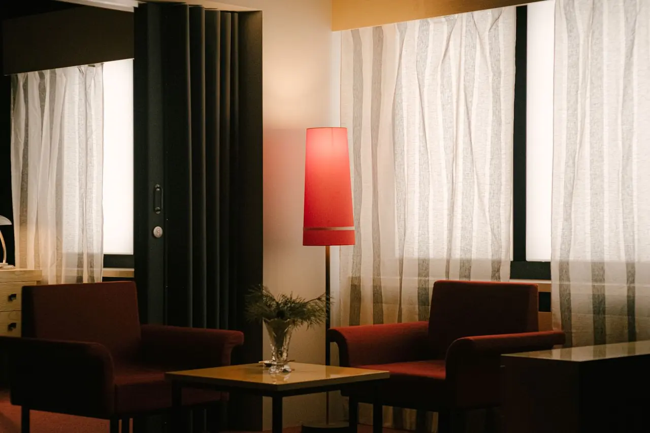 Elegant gestaltete Lounge