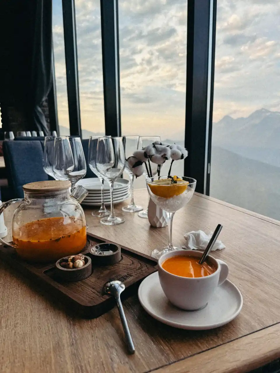 Frühstück mit Ausblick