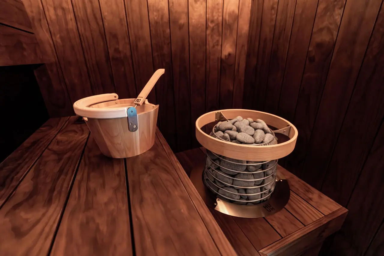 Moderne Sauna
