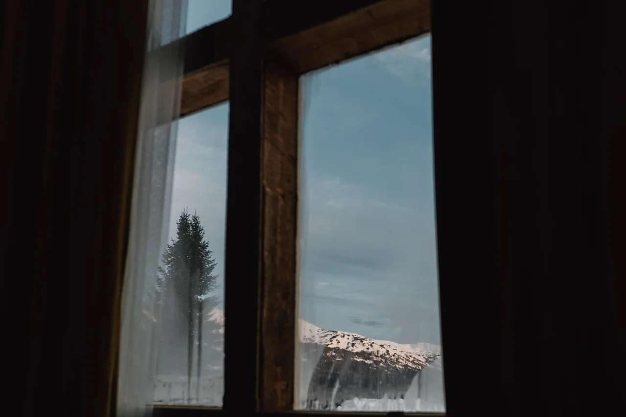 Winterliche Alpenlandschaft